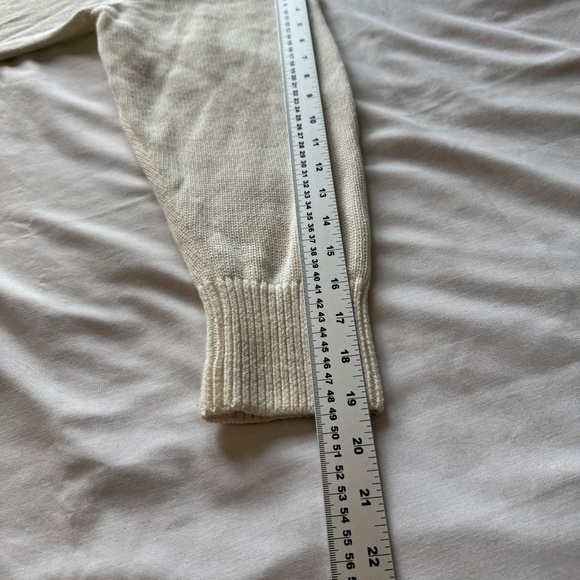 Old Navy Womens Collared V-Neck Casual Long Sleeve Sweater White Size XL Office - Picture 7 of 11